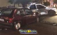 Laranjeiras - Grave acidente de trânsito no centro da cidade