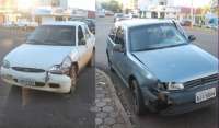 Laranjeiras - Acidente envolve carros de Candói e Rio Bonito
