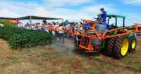 Laranjeiras - Expoagro 2015 inicia com dia de campo da cooperativa Coprossel que apresentou inovações tecnológicas aos produtores