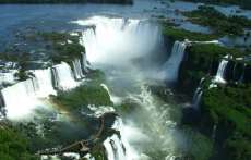 Na manh&atilde; desta segunda dia 20, brasileiro se joga na Garganta do Diabo, nas Cataratas do Igua&ccedil;u. Assista