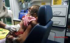 Crian&ccedil;a de 2 anos &eacute; ferida com facada nas costas