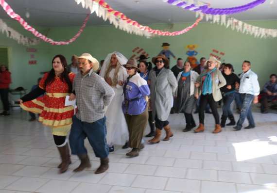 Reserva do Iguaçu - Arraiá diverte Grupo da Melhor Idade