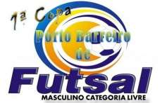 Porto Barreiro - Chuva de gols no in&iacute;cio da 2&ordf; fase da 1&ordf; Copa Porto Barreiro de Futsal masculino livre