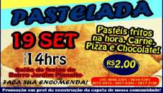 Guarania&ccedil;u - Pastelada no bairro Jardim Planalto neste s&aacute;bado dia 19