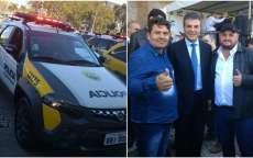 Rio Bonito - Governo do Paran&aacute; entrega viatura nova da Pol&iacute;cia Militar