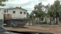 Laranjeiras - Funcionários do pátio de maquinas fizeram paralisação na manhã de ontem, dia 13