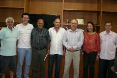 Equipe que participou da reunião