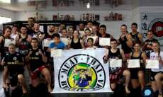 Tr&ecirc;s Barras - ​DFT realiza o &uacute;ltimo exame de gradua&ccedil;&atilde;o de Muay Thai 2016