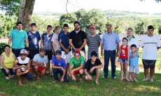 Tr&ecirc;s Barras - Casa Familiar Rural recebe a visita do Prefeito Gerso Gusso