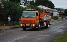 Laranjeiras - Caminhão do lixo atropela ciclista na Santos Dumont
