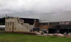 No noroeste do Paran&aacute;, vendaval mata trabalhador e deixa outros 17 feridos
