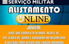 Rio Bonito - Ex&eacute;rcito alerta que jovens fa&ccedil;am alistamento at&eacute; 30 de junho