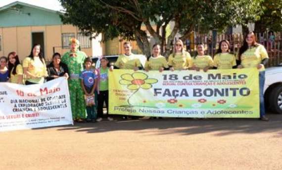 Reserva do Iguaçu - Campanha conscientiza população contra o abuso e a exploração de crianças e adolescentes