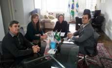 Porto Barreiro - Em Viagem &aacute; Capital do Estado Prefeita Marinez Crotti Visita Secretarias em Busca de Recursos para o Munic&iacute;pio