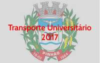 Pinh&atilde;o - &Uacute;ltimo dia para cadastro dos universit&aacute;rios que utilizar&atilde;o o transporte universit&aacute;rio