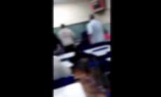 Aluno tenta agredir professor em escola do Paran&aacute;. Veja o v&iacute;deo