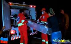 Guarania&ccedil;u - Senhor de 64 anos &eacute; atropelado na BR 277 e morre no local. Veja o v&iacute;deo. Imagens fortes
