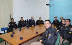 Pinh&atilde;o - Inspe&ccedil;&atilde;o do comando do 5&ordm; SGBI no Posto de Bombeiro Comunit&aacute;rio