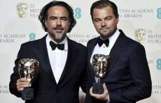 'O regresso' e Leonardo DiCaprio ganham pr&ecirc;mio brit&acirc;nico