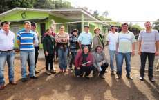 Campo Bonito - Equipe t&eacute;cnica realiza visita t&eacute;cnica ao munic&iacute;pio de Virmond na Cooperativa Colervi