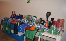 Porto Barreiro - Munic&iacute;pio &eacute; contemplado com Kits Esportivo