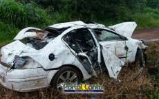 Guarania&ccedil;u - Ve&iacute;culo de Nova Laranjeiras se envolve em acidente e uma adolescente morre.