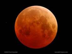 Eclipse lunar poder&aacute; ser visto no Brasil de hoje para amanh&atilde;