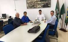 Nova Laranjeiras - Prefeito Lineu visita FUNASA