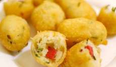 Bolinho crocante de batata &eacute; perfeito para o lanche