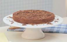 Uma torta deliciosa e com muito chocolate