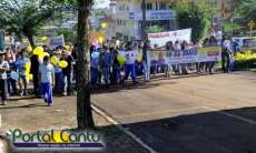 Rio Bonito do Igua&ccedil;u - Passeata marca Dia Nacional de Combate &agrave; Explora&ccedil;&atilde;o Sexual de Crian&ccedil;as e Adolescentes