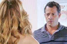 "Amor &agrave; Vida": Glauce fica nua para Bruno e ele a rejeita