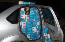Laranjeiras - Polícia Militar apreende carga de cigarros contrabandeados