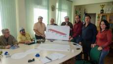 Pinh&atilde;o - Prefeitura acerta parceria com munic&iacute;pio de Guarapuava e Agr&aacute;ria para a constru&ccedil;&atilde;o de duas pontes