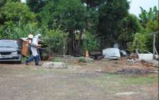 Laranjeiras - Fumacê está sendo realizado no centro da cidade