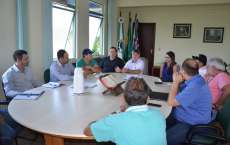 Pinh&atilde;o - Representantes do SEBRAE visitam o munic&iacute;pio e participam de reuni&atilde;o com o prefeito