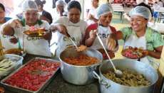 Merendeiras de escolas ind&iacute;genas da Cantu recebem capacita&ccedil;&atilde;o