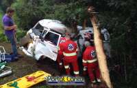 Ibema - Veja fotos do grave acidente que matou um pessoa na 277, na tarde desta terça