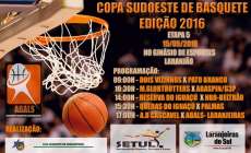 Laranjeiras - Neste domingo dia 15, acontece no Laranjão, a 5ª etapa do Sudoeste de Basquete