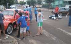 Quedas - Acidente &eacute; registrado na Rua das Palmeiras nesta quarta dia 09