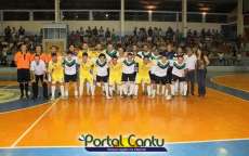 Campo Bonito - Equipe de Guarania&ccedil;u, Sartori Esportes / Audi Som &eacute; campe&atilde;o da Copa Ouro de Futsal