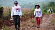 Laranjeiras - Caminhada na Natureza reúne mais de 200 pessoas e cria rota de turismo rural
