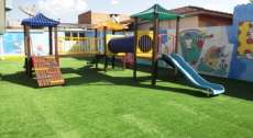 Guarania&ccedil;u - Educa&ccedil;&atilde;o investe na aquisi&ccedil;&atilde;o de grama sint&eacute;tica para os Playground e sol&aacute;rios dos CEMEIs