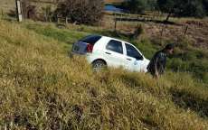 Rio Bonito - Sa&iacute;da de pista &eacute; registrado na BR-158, em Campo do Bugre