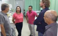 Laranjeiras - Deputado Zeca Dirceu visita obras acompanhado do vereador Márcio