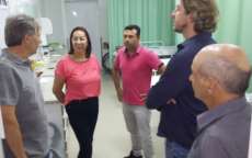 Laranjeiras - Deputado Zeca Dirceu visita obras acompanhado do vereador Márcio