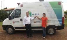 Foz do Jord&atilde;o - Governo Municipal entrega ambul&acirc;ncia para Secret&aacute;ria de Sa&uacute;de
