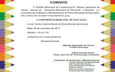 Catanduvas - I Confer&ecirc;ncia Municipal de Educa&ccedil;&atilde;o