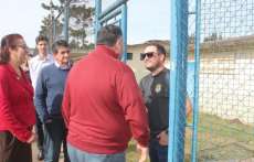 Laranjeiras - Prefeita Sirlene e Secretário de Justiça do Paraná visitam o Cense