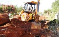 Laranjeiras - Prefeitura realiza obras de melhorias na rede pluvial da Rua Paraná